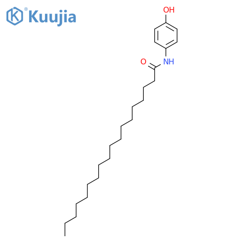 Octadecanamide,N-(4-hydroxyphenyl)- structure
