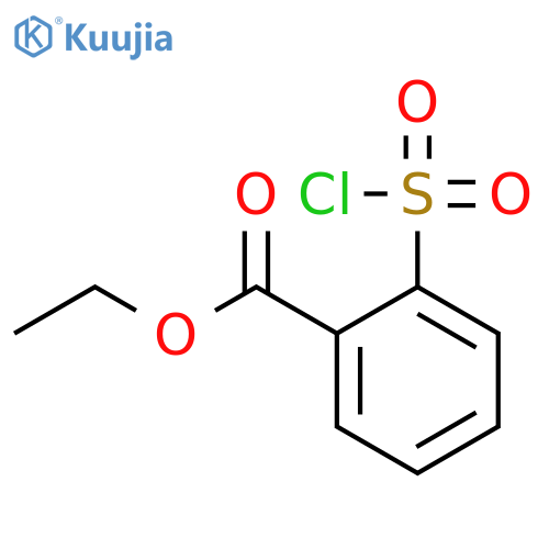 Ethyl 2-(Chlorosulfonyl)benzoate structure