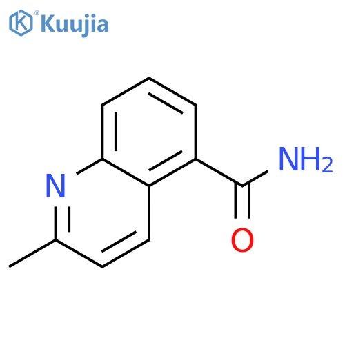 2-Methylquinoline-5-carboxamide structure