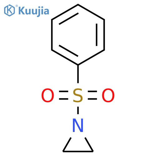 1-(benzenesulfonyl)aziridine structure