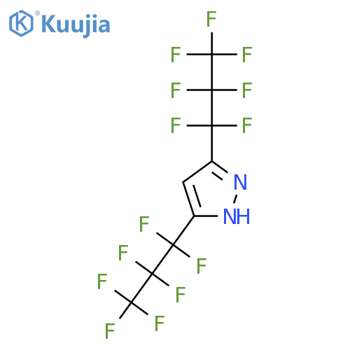 3,5-Bis(perfluoropropyl)pyrazole structure