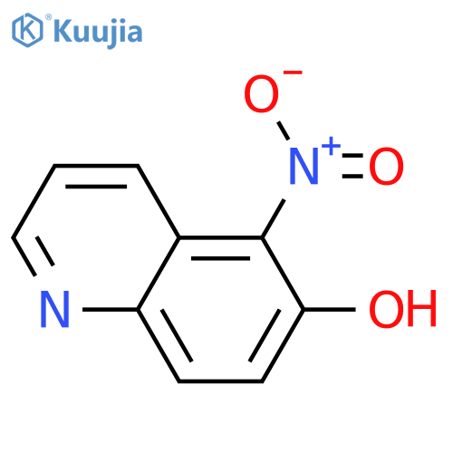 5-Nitroquinolin-6-ol structure