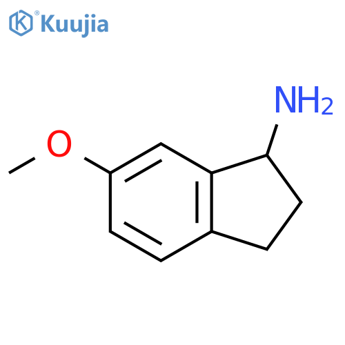 6-methoxyindan-1-amine structure