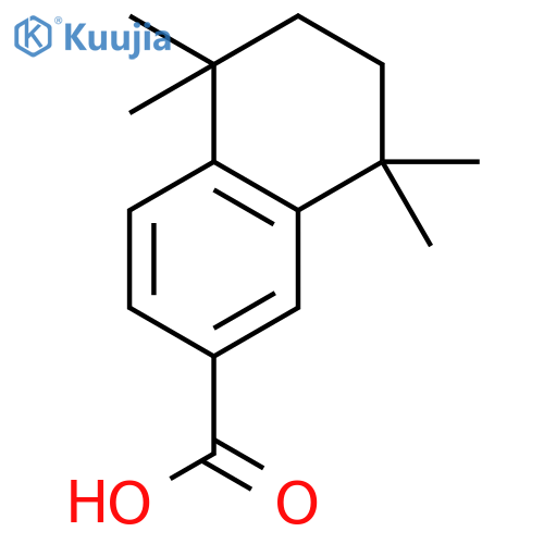 5,5,8,8-Tetramethyl-5,6,7,8-tetrahydronaphthalene-2-carboxylic acid structure