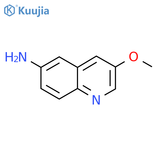 6-Quinolinamine,3-methoxy- structure