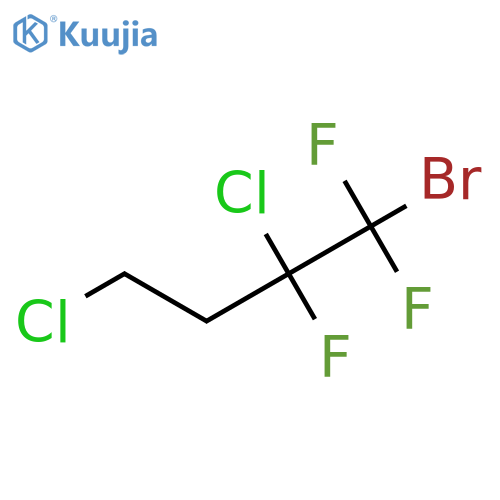 1-Bromo-2,4-dichloro-1,1,2-trifluorobutane structure