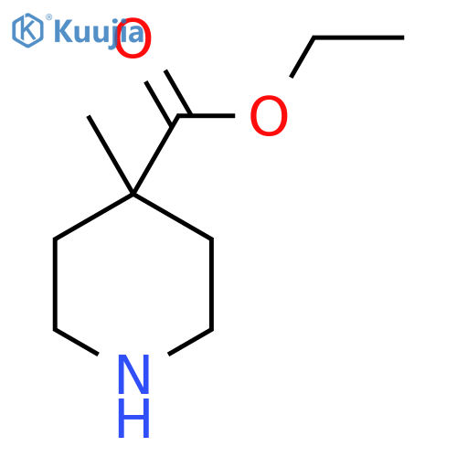 Ethyl 4-methylpiperidine-4-carboxylate structure