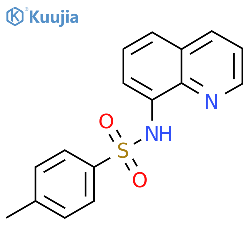 4-methyl-N-(quinolin-8-yl)benzene-1-sulfonamide structure