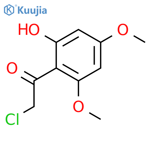 Ethanone, 2-chloro-1-(2-hydroxy-4,6-dimethoxyphenyl)- structure