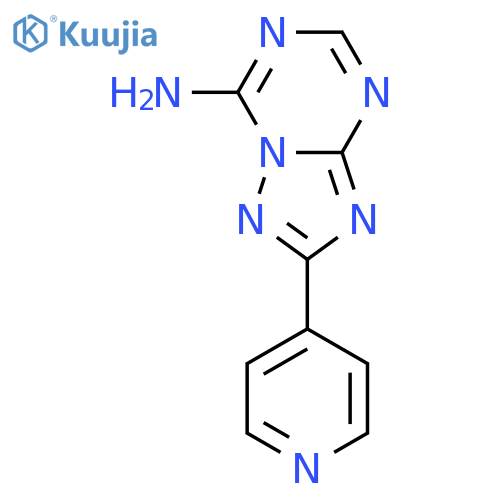 2-Pyridin-4-yl1,2,4triazolo1,5-a1,3,5triazin-7-amine structure