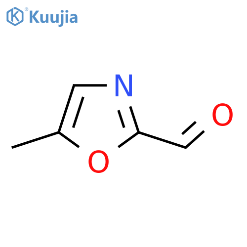 5-Methyl-1,3-oxazole-2-carbaldehyde structure