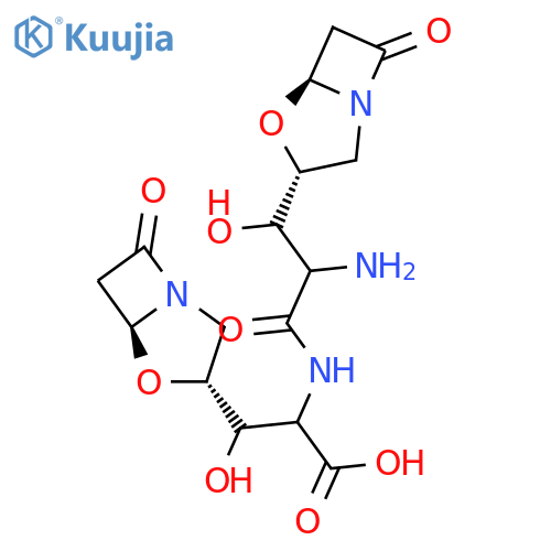Serine,3-(7-oxo-4-oxa-1-azabicyclo[3.2.0]hept-3-yl)seryl-3-(7-oxo-4-oxa-1-azabicyclo[3.2.0]hept-3-yl)-(9CI) structure