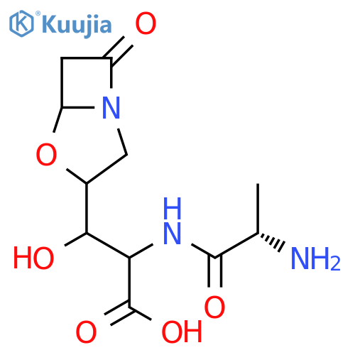 Serine,L-alanyl-3-(7-oxo-4-oxa-1-azabicyclo[3.2.0]hept-3-yl)- (9CI) structure