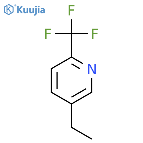 5-Ethyl-2-(trifluoromethyl)pyridine structure