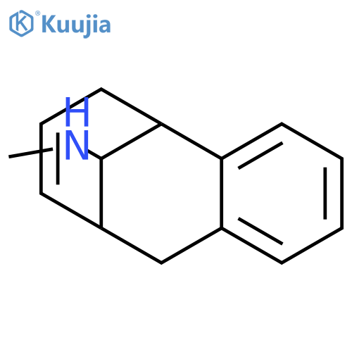 5,6,9,10-tetrahydro-N-methyl-5,9-methanobenzocycloocten-11-amine structure