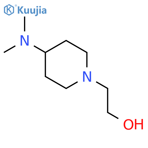 2-(4-Dimethylamino-piperidin-1-yl)-ethanol structure