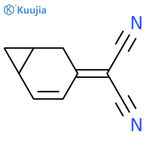 Propanedinitrile, bicyclo[4.1.0]hept-4-en-3-ylidene- structure