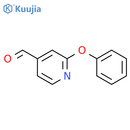 2-Phenoxyisonicotinaldehyde structure