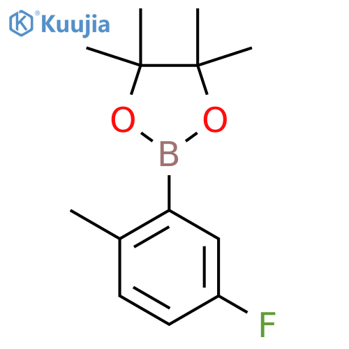 5-Fluoro-2-methylphenylboronic Acid Pinacol Ester structure