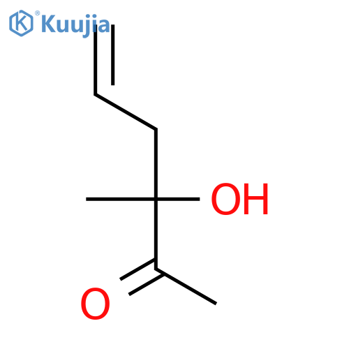 5-Hexen-2-one,3-hydroxy-3-methyl- structure