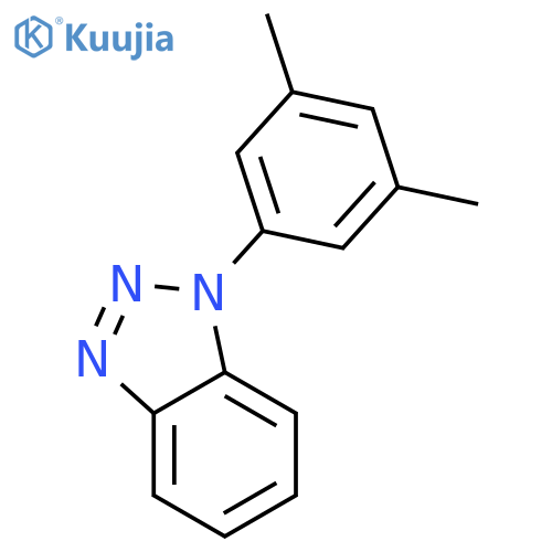 1H-Benzotriazole, 1-(3,5-dimethylphenyl)- structure
