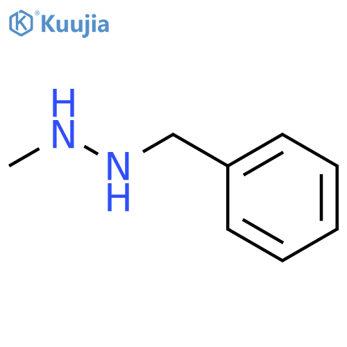 1-benzyl-2-methylhydrazine structure