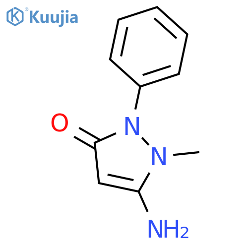 3H-Pyrazol-3-one, 5-amino-1,2-dihydro-1-methyl-2-phenyl- structure