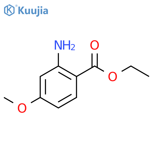Ethyl 2-amino-4-methoxybenzoate structure