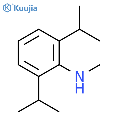 N-methyl-2,6-bis(propan-2-yl)aniline structure