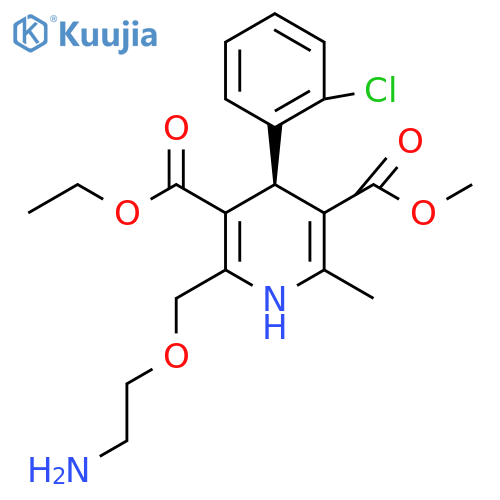 (S)-Amlodipine structure