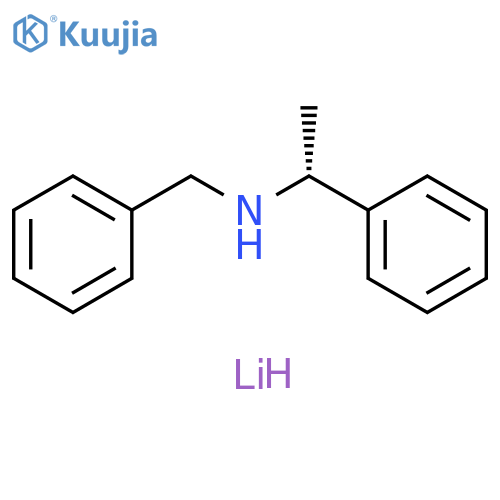 Benzenemethanamine, α-methyl-N-(phenylmethyl)-, lithium salt (1:1), (αR)- structure