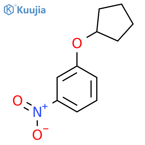 1-(Cyclopentyloxy)-3-nitrobenzene structure