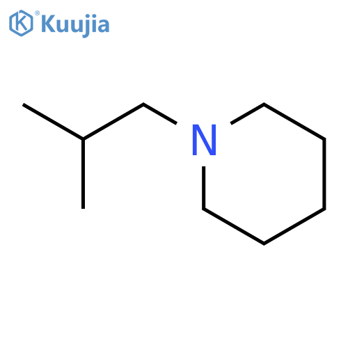 Piperidine,1-(2-methylpropyl)- structure