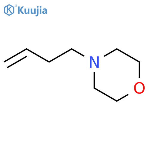 4-(but-3-en-1-yl)morpholine structure