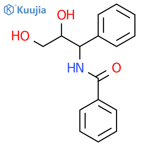 Benzamide, N-[(1S,2R)-2,3-dihydroxy-1-phenylpropyl]- structure