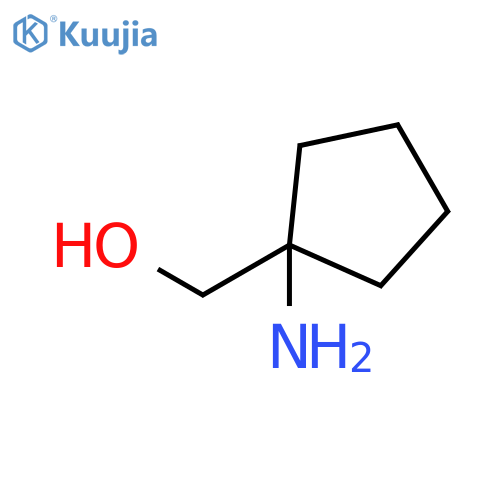 (1-Aminocyclopentyl)methanol structure