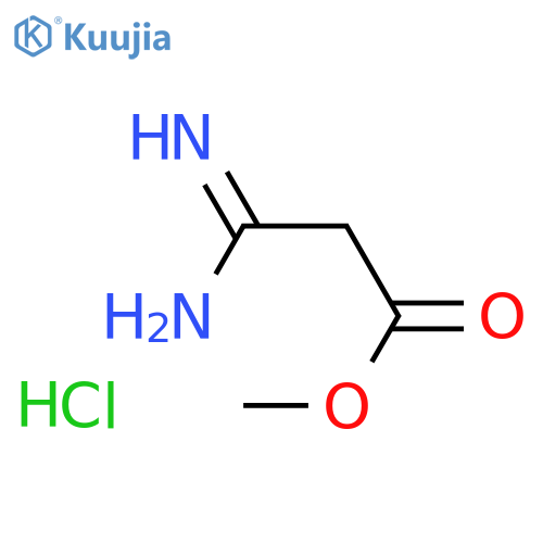 Methyl 3-Amino-3-iminopropanoate Hydrochloride structure