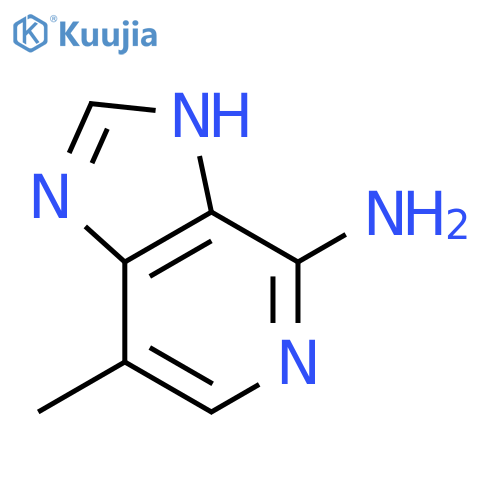 7-methyl-1H-imidazo[4,5-c]pyridin-4-amine structure