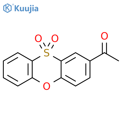 Ethanone, 1-(10,10-dioxido-2-phenoxathiinyl)- structure
