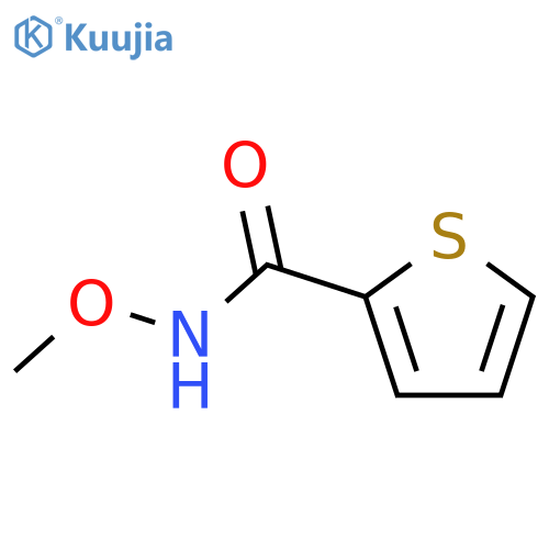 2-Thiophenecarboxamide,N-methoxy-(9CI) structure