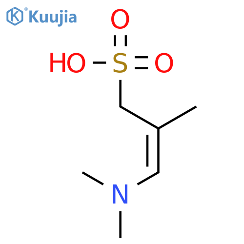 2-Propene-1-sulfonic acid, 3-(dimethylamino)-2-methyl-, (Z)- structure