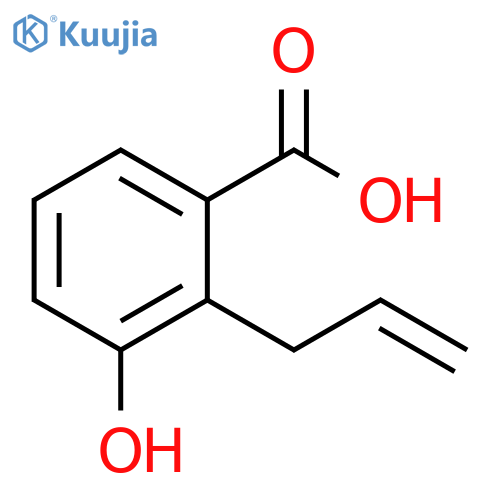 3-hydroxy-2-(prop-2-en-1-yl)benzoic acid structure