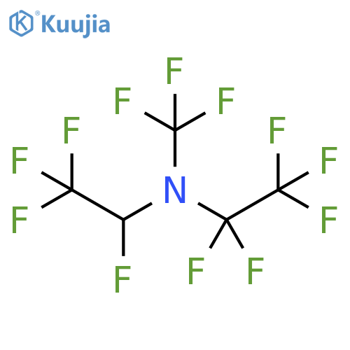 Ethanamine,1,1,2,2,2-pentafluoro-N-(1,2,2,2-tetrafluoroethyl)-N-(trifluoromethyl)- structure