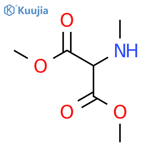 Dimethyl 2-(methylamino)propanedioate structure