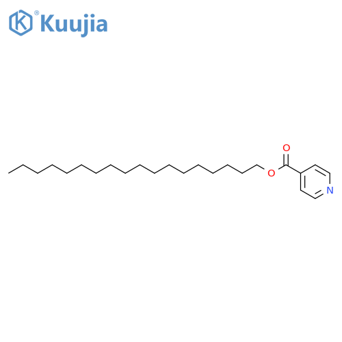 4-Pyridinecarboxylicacid, octadecyl ester structure