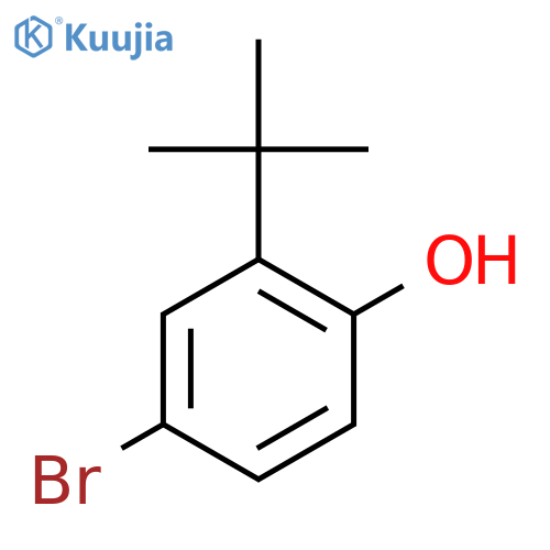 4-Bromo-2-tert-butylphenol structure