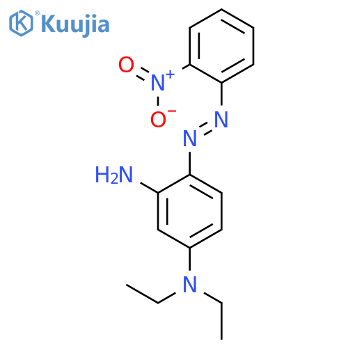 1,3-Benzenediamine, N1,N1-diethyl-4-[(2-nitrophenyl)azo]- structure
