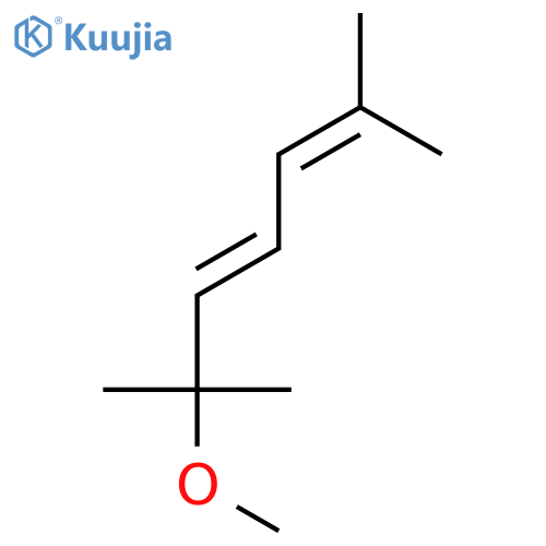 2,4-Heptadiene, 6-methoxy-2,6-dimethyl-, (E)- structure