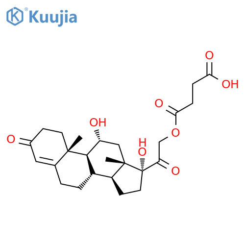 Epi Hydrocortisone Hemisuccinate structure