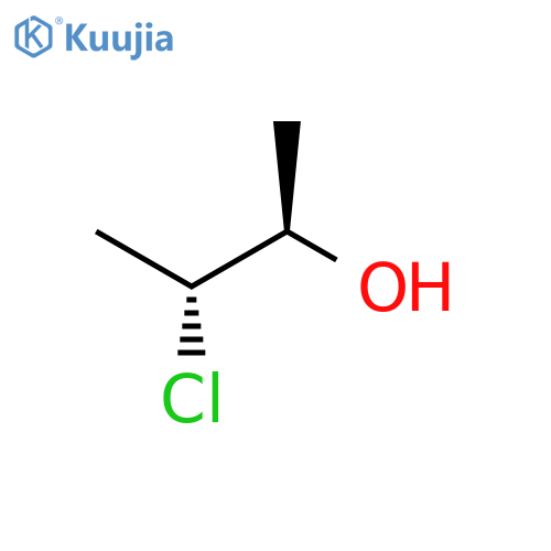 2-Butanol, 3-chloro-, (2R,3R)-rel- structure